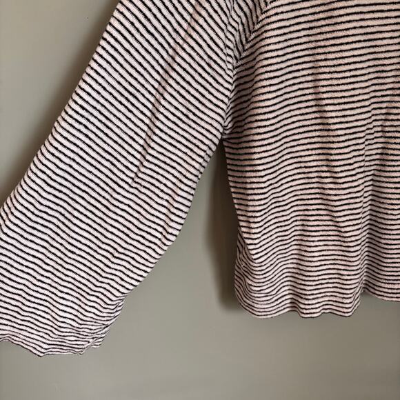 Madewell Terry Raglan Sweatshirt in Stripe69 - Picture 6 of 6